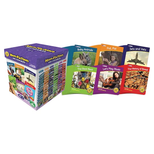 Junior Learning&#xAE; Letters &#x26; Sounds Phase 2 Non-Fiction Boxed Set